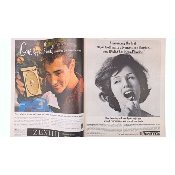 Vintage Saturday Evening Post Magazine Nov 25 1961 Cheerleader Kennedy Ads Salem - Picture 7 of 16